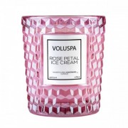 VOLUSPA  ローズ クラシックグラスキャンドル ローズペタルアイスクリーム